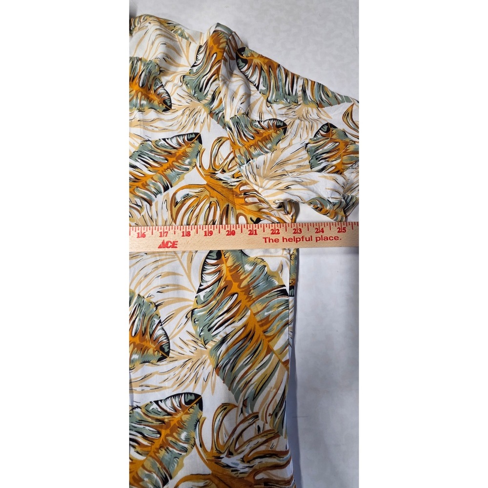 NWT Men's LG Hawaiian Summer Beach 2 Piece Button Down Shirt & Shorts Vacation - Picture 11 of 12